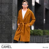 キャメル | チェスターコート メンズ ロング丈 | LUXSTYLE