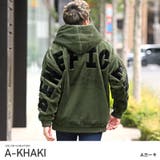 Aカーキ | ファージャケット メンズ ブルゾン | LUXSTYLE