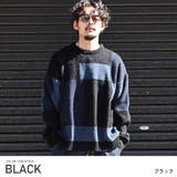 ブラック | ニット セーター メンズ | LUXSTYLE