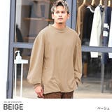 ベージュ | ロンT メンズ 長袖Tシャツ | LUXSTYLE