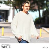 ホワイト | ニット メンズ セーター | LUXSTYLE