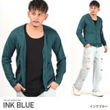 カーディガン メンズ Vネック | LUXSTYLE | 詳細画像14 