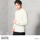 ホワイト | ニット メンズ セーター | LUXSTYLE