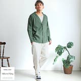 カーディガン メンズ Vネック | LUXSTYLE | 詳細画像5