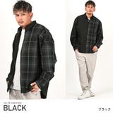 ブラック | 長袖シャツ メンズ ビッグシルエット | LUXSTYLE