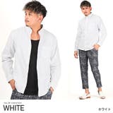 ホワイト | 長袖シャツ メンズ オックスフォード | LUXSTYLE