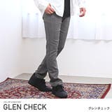 グレンチェック | スキニーパンツ メンズ ストレッチ | LUXSTYLE