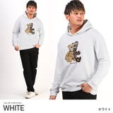 ホワイト | パーカー メンズ スウェット | LUXSTYLE