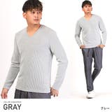 グレー | ロンT メンズ 長袖Tシャツ | LUXSTYLE