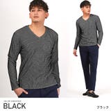 ブラック | ロンT メンズ 長袖Tシャツ | LUXSTYLE