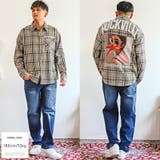 長袖シャツ メンズ バックプリント | LUXSTYLE | 詳細画像6