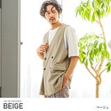 ベージュ | ジレ ベスト メンズ | LUXSTYLE