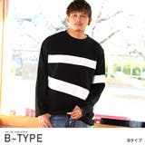 B | ロンT メンズ ビッグシルエット | LUXSTYLE