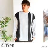 C | ロンT メンズ ビッグシルエット | LUXSTYLE