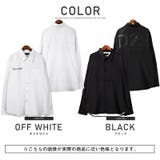 長袖シャツ メンズ ロゴ | LUXSTYLE | 詳細画像2