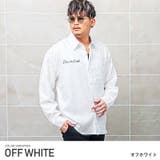 オフホワイト | 長袖シャツ メンズ ロゴ | LUXSTYLE