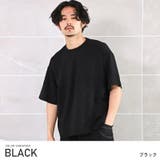 ブラック | 半袖Tシャツ メンズ ビッグシルエット | LUXSTYLE