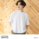 ホワイト | 半袖Tシャツ メンズ ビッグシルエット | LUXSTYLE