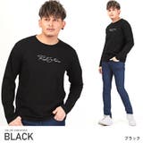 ブラック | ロンT メンズ 長袖Tシャツ | LUXSTYLE