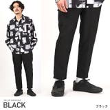 ブラック | アンクルパンツ メンズ スラックス | LUXSTYLE