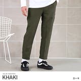 カーキ | アンクルパンツ メンズ スラックス | LUXSTYLE