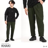 カーキ | テーパードパンツ メンズ アンクル丈 | LUXSTYLE
