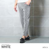 ホワイト | テーパードパンツ メンズ イージー | LUXSTYLE