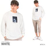 ホワイト | ロンT メンズ 長袖Tシャツ | LUXSTYLE