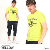 イエロー | Tシャツ メンズ 半袖 | LUXSTYLE