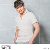 ホワイト | ポロシャツ メンズ 半袖 | LUXSTYLE