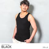 ブラック | タンクトップ メンズ ノースリーブ | LUXSTYLE