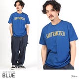 ブルー | Tシャツ メンズ 半袖 | LUXSTYLE
