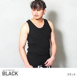 ブラック | タンクトップ メンズ ノースリーブ | LUXSTYLE
