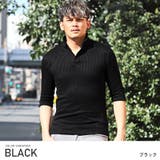 ブラック | ポロシャツ メンズ 5分袖 | LUXSTYLE