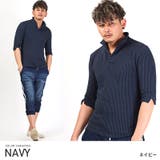 ネイビー | ポロシャツ メンズ 5分袖 | LUXSTYLE
