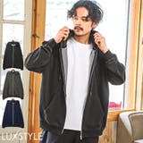 パーカー メンズ ジップ | LUXSTYLE | 詳細画像1