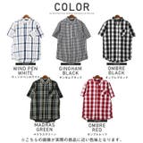 半袖シャツ メンズ チェック柄 | LUXSTYLE | 詳細画像2