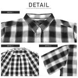 半袖シャツ メンズ チェック柄 | LUXSTYLE | 詳細画像10