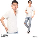 ホワイト | ポロシャツ メンズ 半袖 | LUXSTYLE