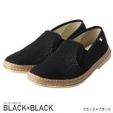 ブラック×ブラック | スリッポン メンズ スニーカー | LUXSTYLE