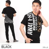 ブラック | 【箔プリントロゴ半袖Tシャツ】半袖Tシャツ トップス カットソー | LUXSTYLE