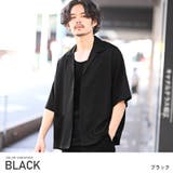 ブラック | シャツジャケット 半袖 メンズ | LUXSTYLE