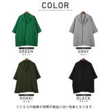 シャツジャケット 半袖 メンズ | LUXSTYLE | 詳細画像2