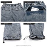 【ケミカルウォッシュデニムワイドカーゴパンツ】メンズパンツ ミリタリー ワークパ… | LUXSTYLE | 詳細画像11 