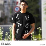 ブラック | メンズTシャツ 半袖Tシャツ クルーネック | LUXSTYLE