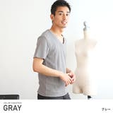 グレー | Tシャツ メンズ 半袖 | LUXSTYLE