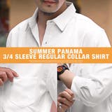 メンズシャツ カットソー 7分袖シャツ | LUXSTYLE | 詳細画像8