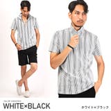 ホワイト×ブラック | ポロシャツ メンズ 半袖 | LUXSTYLE