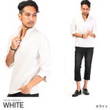 ホワイト | ポロシャツ 7分袖 メンズ | LUXSTYLE