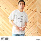 ホワイト | メンズTシャツ 半袖Tシャツ クルーネック | LUXSTYLE